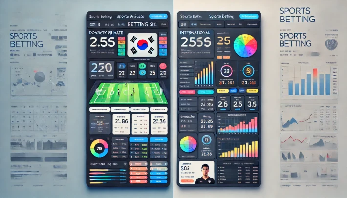 2. UI·사용자 경험 차이 — 국내 사설 vs 해외 토토사이트