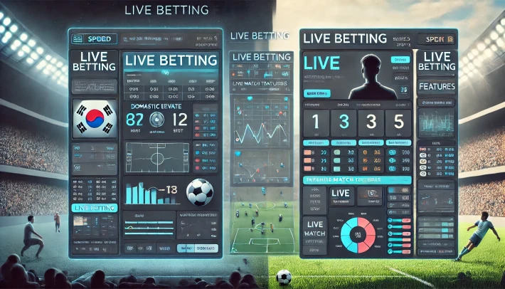 8. 실시간 베팅 기능 — 반응성 위주 vs 데이터 기반 인터랙션
